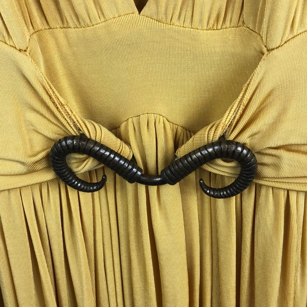 Just Cavalli Short Cocktail Dress Yellow 40 Small - Picture 4 of 9